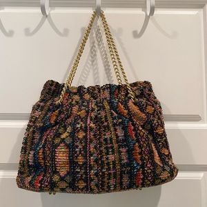 Amazing vintage Dove carpet bag